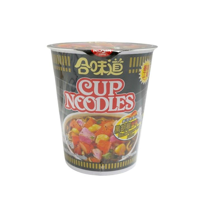 Nissin Cup Noodle Black Pepper Crab Flavor (Hong Kong)