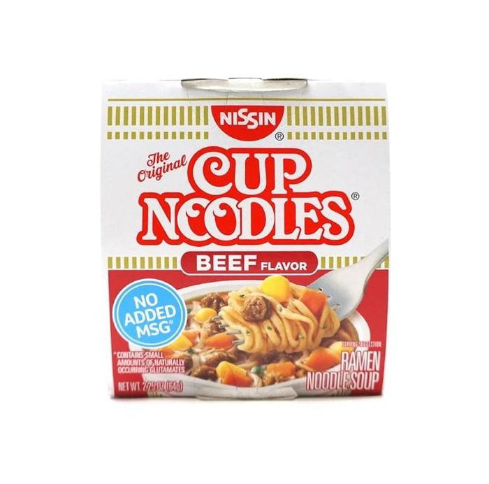 Nissin Cup Noodle Beef Flavor