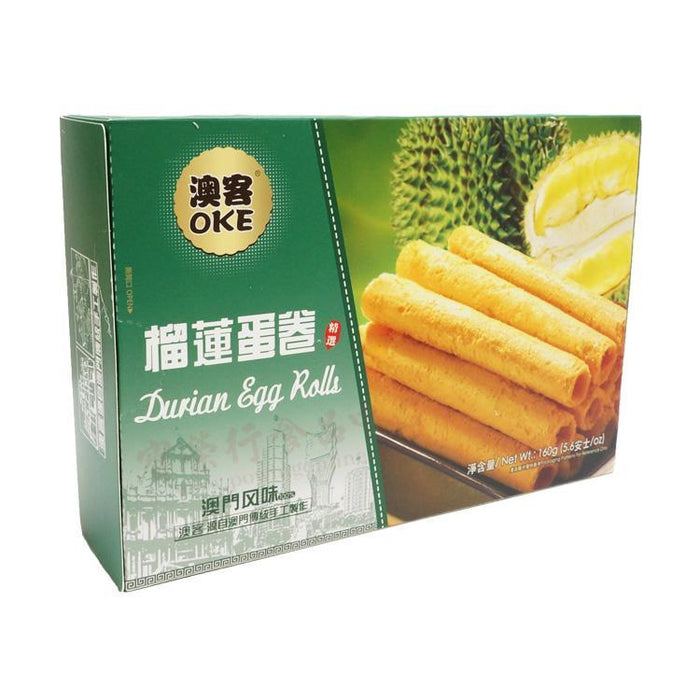 OKE Durian Egg Rolls (box)