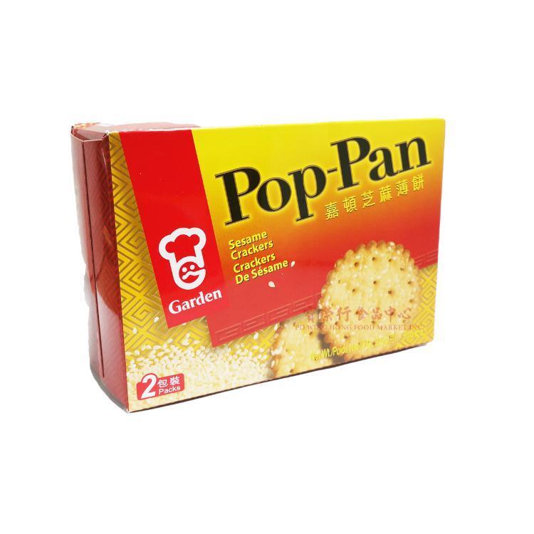 Pop-Pan Sesame Crackers-GARDEN-Po Wing Online