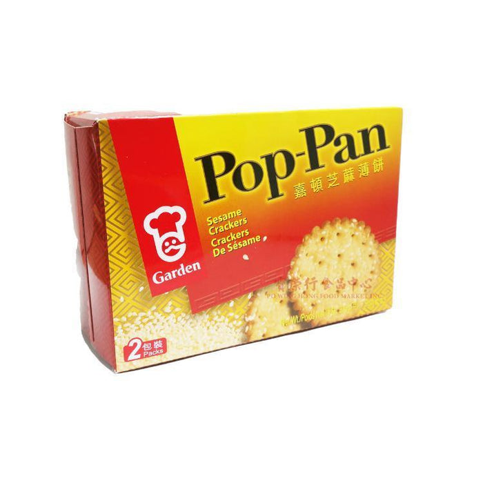 Pop-Pan Sesame Crackers