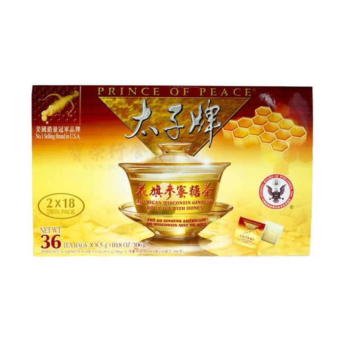 花旗参蜂蜜茶 - 36 茶包
