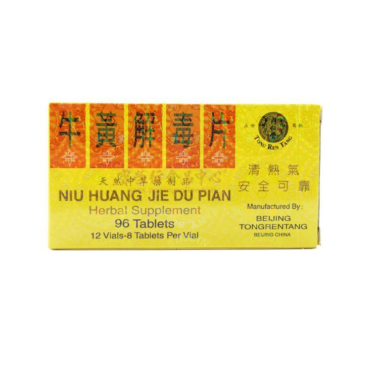 TONG REN TANG Niu Huang Jie Du Pian Tablet (96's)-TONG REN TANG-Po Wing Online