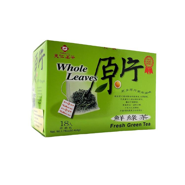 Tenren's Fresh Green Tea Bag (Whole Leaves)-TEN REN-Po Wing Online